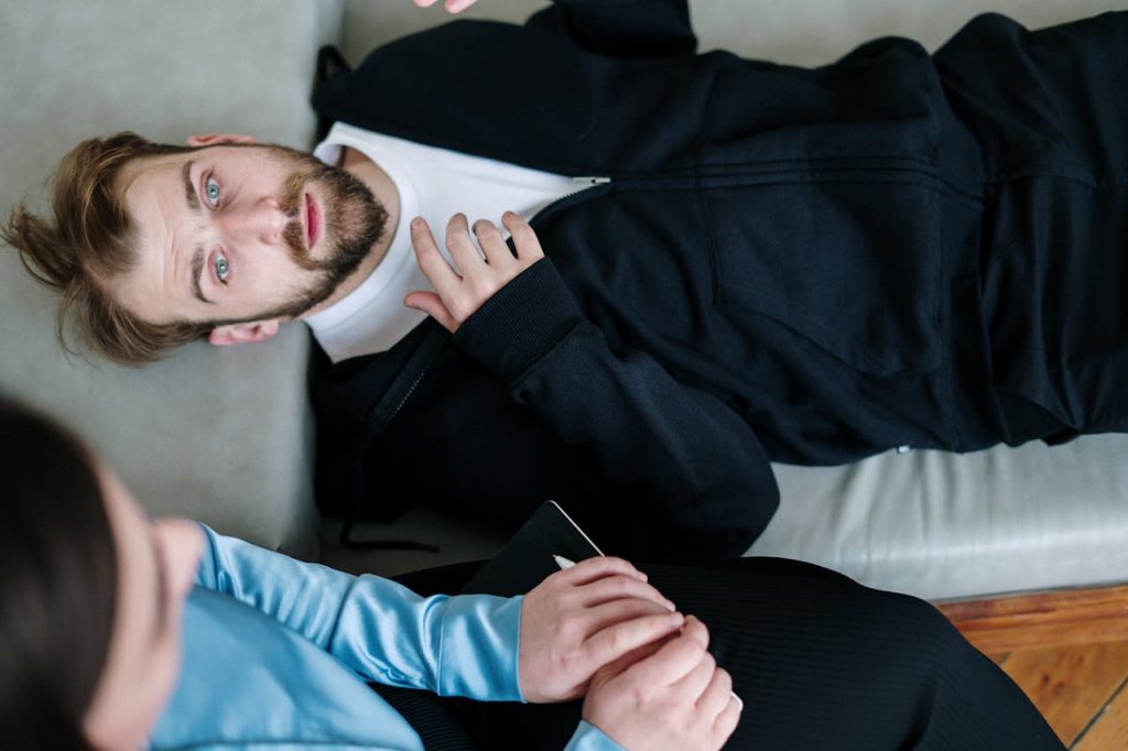 Patient receiving substance abuse treatment along with CBT