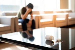 Substance Abuse Patient after an IOP therapy session.